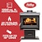Ashley Hearth Products 1,200 sq ft EPA Certified Pedestal Wood Stove AW1120E-P - alternate 2
